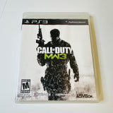 Call of Duty Modern Warfare 3 PS3 (Sony PlayStation 3, 2011) CIB, Complete, VG