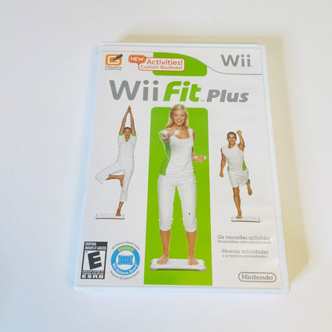 Wii Fit Plus (Nintendo Wii, 2009) CIB, Complete, VG, Disc Surface Is As New!