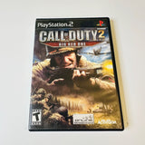 Call of Duty 2: Big Red One (PlayStation 2)PS2 CIB, Complete, Disc Surface As Ne