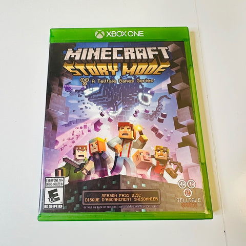 Minecraft: Story Mode Season Pass Disc (Microsoft Xbox One, 2015)