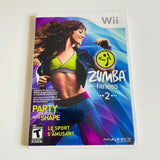 Zumba Fitness 2 (Nintendo Wii, 2011) CIB, Complete, VG