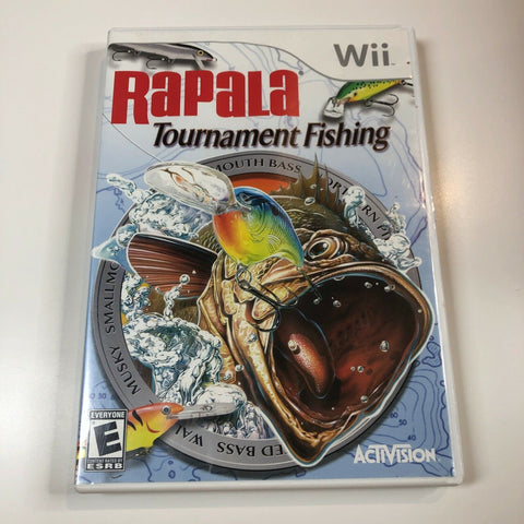 Rapala Tournament Fishing (Nintendo Wii, 2006) Complete, VG