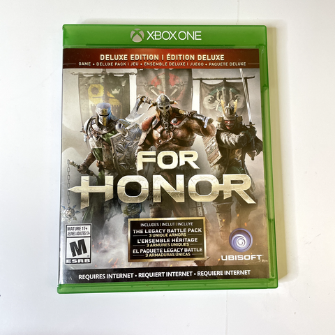 For Honor (Microsoft Xbox One, 2017) CIB, Complete, VG