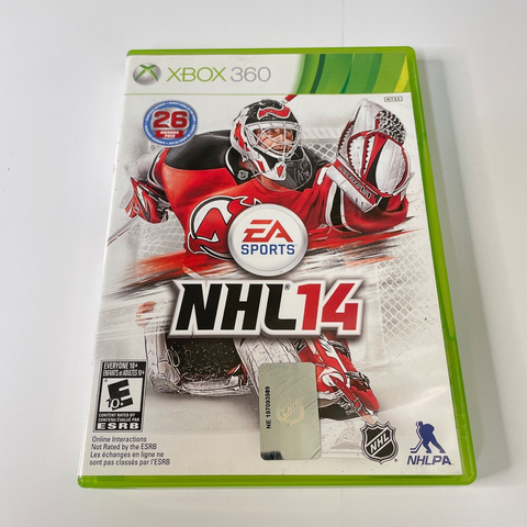 NHL 14 (Microsoft Xbox 360) CIB, Complete, Disc Surface Is As New!
