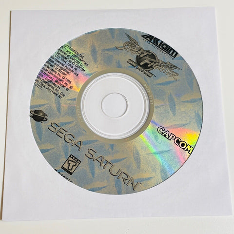 Street Fighter: The Movie  - Sega Saturn - Disc Surface Is As New!