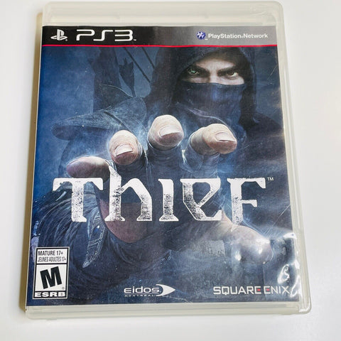 Thief (Sony PlayStation 3, 2014 PS3) CIB, Complete with DLC, VG