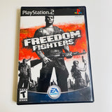 Freedom Fighters (Sony PlayStation 2, 2003) Ps2, CIB, Complete, VG