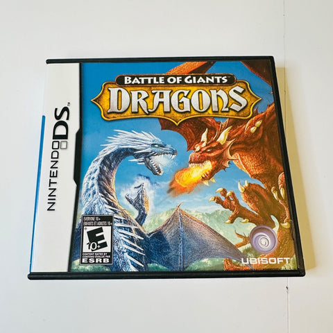 Battle of Giants: Dragons (Nintendo DS, 2009) CIB, Complete, VG