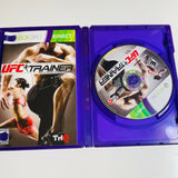 UFC Personal Trainer: The Ultimate Fitness System (Microsoft Xbox 360) CIB, VG