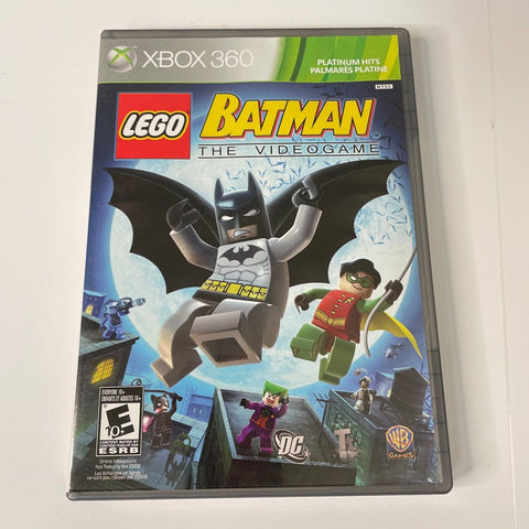 LEGO Batman The Videogame (Microsoft Xbox 360) CIB, Complete, Disc is Mint!