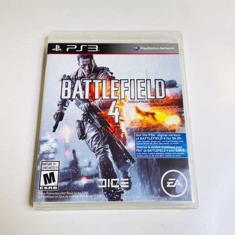 Battlefield 4 (Sony PlayStation 3, 2013) PS3, CIB, Complete, VG
