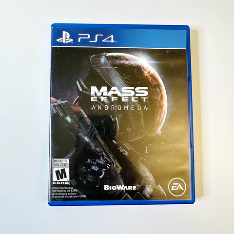 Mass Effect: Andromeda PS4 (Sony Playstation4) CIB, Complete, VG