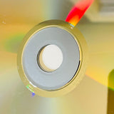 1280 Premium Cracked Disc Hub Repair Ring Sticker Label! Cd, Dvd, Wii, Wii U