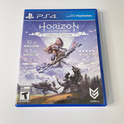 Horizon Zero Dawn: Complete Edition  ( PlayStation 4 ) PS4, CIB, Complete, VG