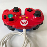 Nintendo Wii, Wii U Mario Wired Controller Red Wii U Fight Pad