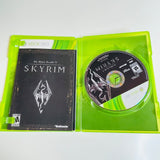 The Elder Scrolls V: Skyrim (Xbox 360, 2011) CIB, Complete, VG