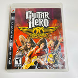 Guitar Hero Aerosmith PS3 Sony PlayStation 3, 2008 Case & Manual only, No game!