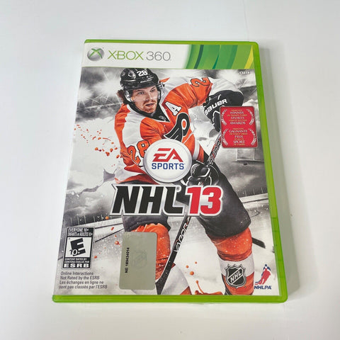 NHL 13 (Microsoft Xbox 360, 2012) CIB, Complete, Disc Surface Is As New!