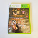 Dead or Alive 5 ULTIMATE (Microsoft Xbox 360) CIB, Complete, VG Disc is as New!