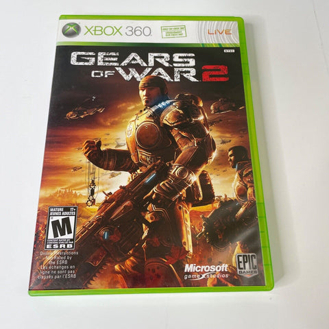 Gears of War 2 (Microsoft Xbox 360) CIB, Complete, Disc Surface Is As New!