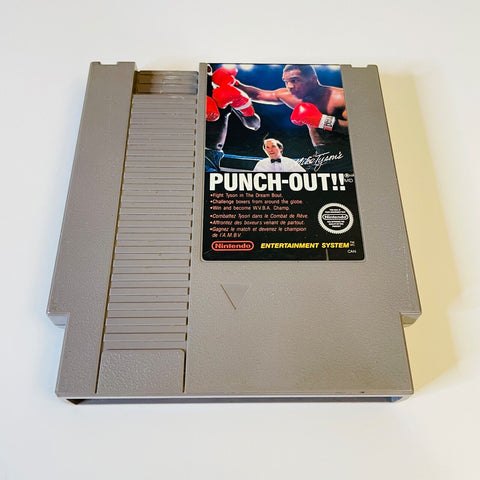 Mike Tyson's Punch-Out Nintendo Entertainment System NES Game Tyson