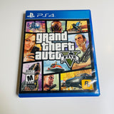 Grand Theft Auto V (PlayStation 4, 2014) CIB, Complete, VG
