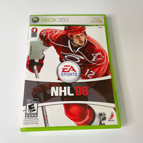 NHL 08 (Microsoft Xbox 360, 2007) Disc Surface Is As New!
