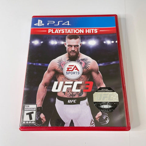UFC 3  ( Playstation 4, PS4) EA Sports, Case only, No Game!
