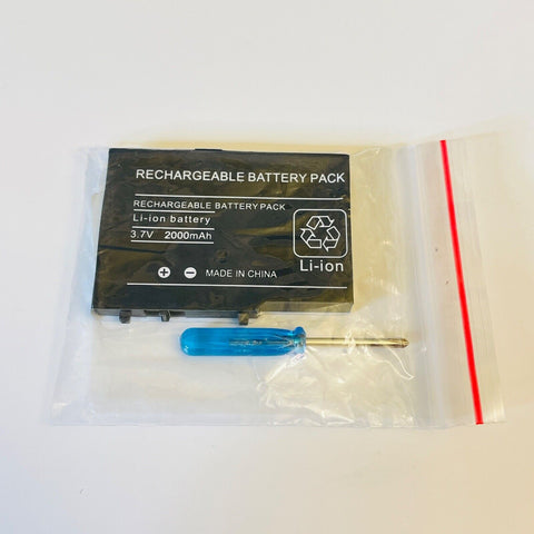 Replacement Rechargeable Battery Pack for Nintendo DS Lite 3.7V 2000 mAh
