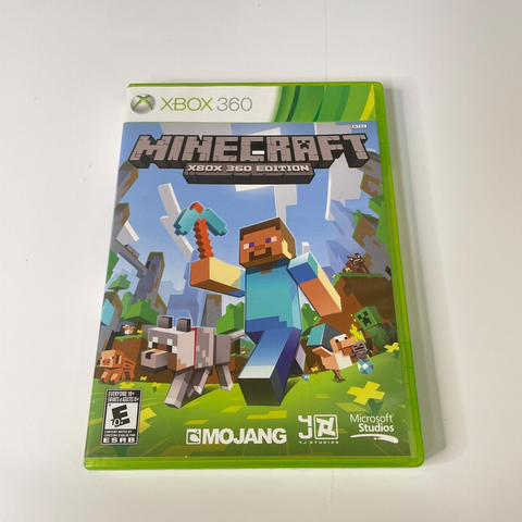 Minecraft 360 Edition (Microsoft Xbox 360) Disc Surface Is As New!