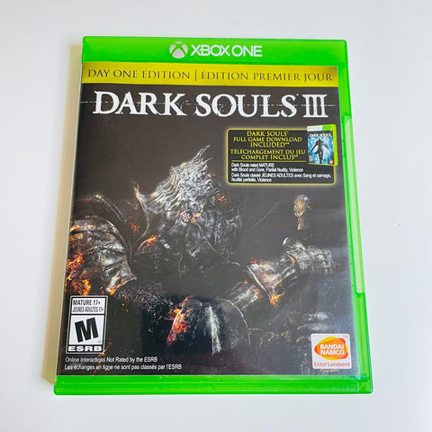 Dark Souls III 3 Day One Edition (Microsoft Xbox One) VG
