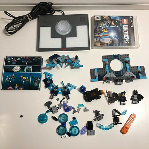 Lot Lego Dimensions Figures, Bases, Parts And Game, Loose