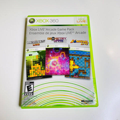 Xbox Live Arcade Game Pack - Xbox 360 - Disc Surface Is As New!