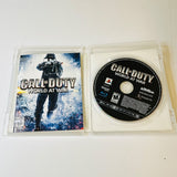 Call of Duty: World at War PS3 (Sony PlayStation 3, 2008) CIB, Complete, VG