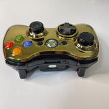 Original OEM Microsoft Xbox 360 Special Edition Gold Chrome Controller