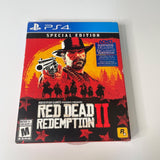 Red Dead Redemption II 2 Special Edition (PS4, PlayStation 4) CIB, Complete, VG