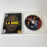 L.A. Noire (Sony PlayStation 3, 2011 PS3) CIB, Complete, Disc Surface Is As New!