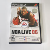 NBA Live 06 (Sony PlayStation 2, 2005) CIB, Complete, Disc Surface Is As New!