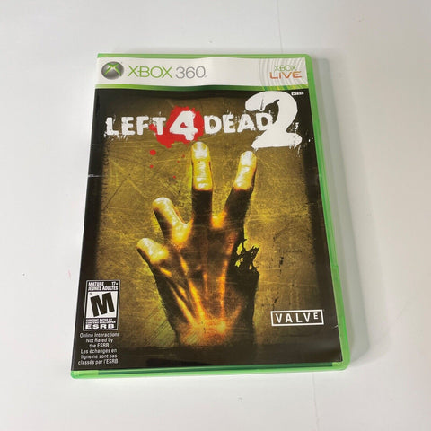 Left 4 Dead 2 (Microsoft Xbox 360, 2009) CIB, Complete, Disc Surface Is As New!