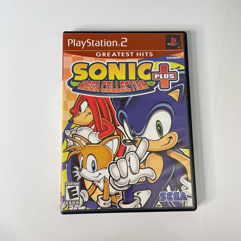 Sonic Mega Collection Plus (PlayStation 2) PS2 CIB, Disc Surface Is As New!