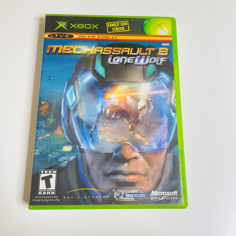 MechAssault 2: Lone Wolf (Microsoft Xbox) CIB, Complete, Disc Surface Is As New