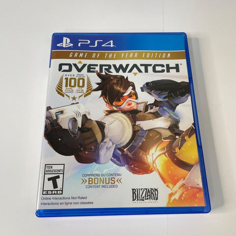 Overwatch: Game Of The Year Edition - PlayStation 4, PS4, CIB, Complete, VG