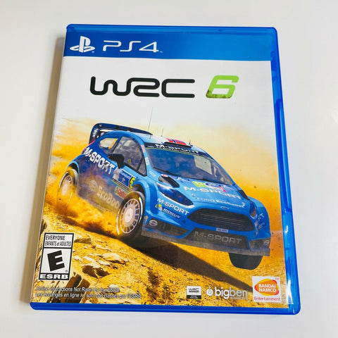 WRC 6 (Sony PlayStation 4, 2017) VG