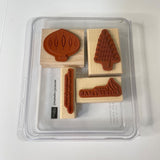 Stampin' Up! Retired Contempo Christmas Stamp Set