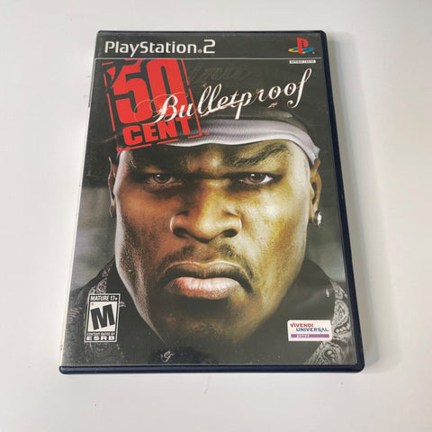 50 Cent: Bulletproof (PlayStation 2 PS2) CIB, Complete, Disc Surface Is As New!