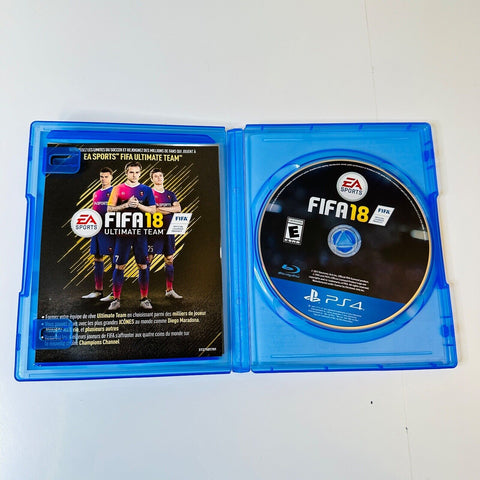 FIFA 18 (Sony PlayStation 4, PS4 2017) CIB, Complete, VG