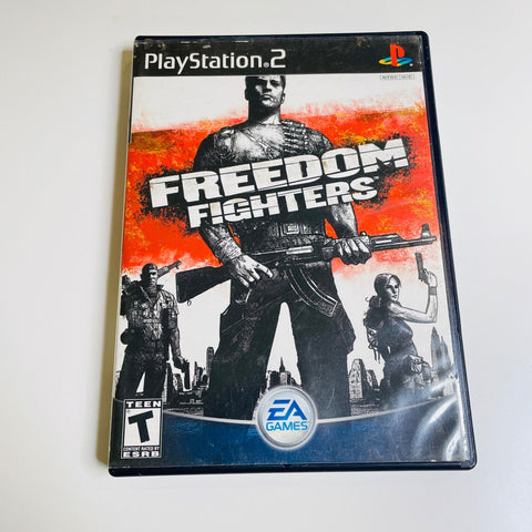 Freedom Fighters (Sony PlayStation 2, 2003) Ps2, Disc Surface Is As New!