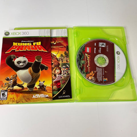 Lego indiana jones and kung fu panda xbox online 360