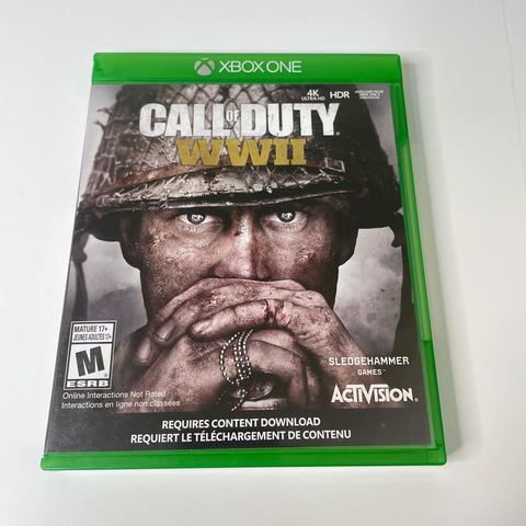 Call of Duty WWII  - Xbox One, CIB, Complete, VG