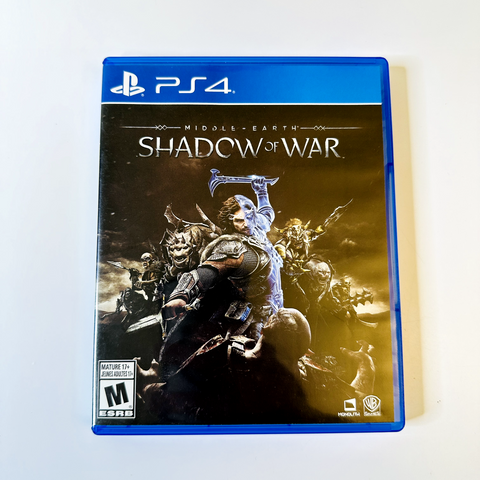 Shadow of War (Sony PlayStation 4 PS4) CIB, Complete, VG